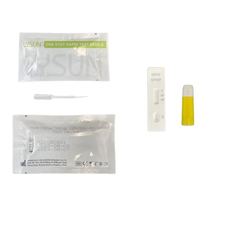 Lysun Low Price Monkeypox Antibody IgG/IGM Test Device