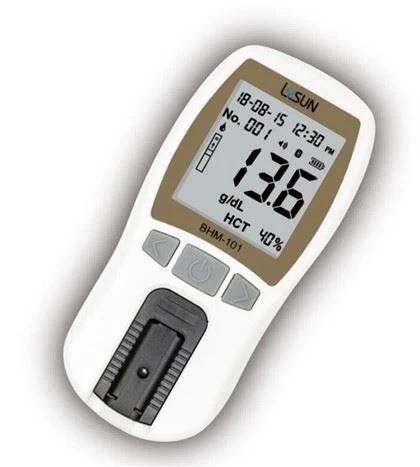 Analisador de Hemoglobina do Medidor Digital Eletrônico Lysun HB