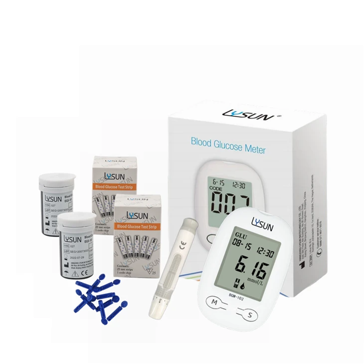 Customize Blood Glucose Meter Blood Sugar Glucometer Monitor Diabetes Horse Dog Cat BGM-102 high quality