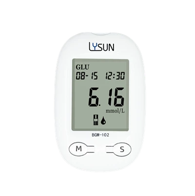 BGM-102 Máquina de açúcar no sangue Medidor de glicose no sangue Máquina de teste de diabetes