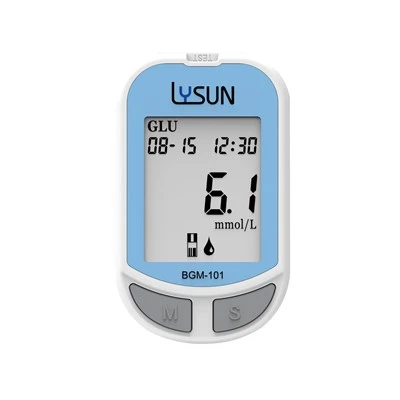 Dispositivo de medição de açúcar CE/ISO Monitor de glicose no sangue Máquina de teste de diabetes para uso hospitalar