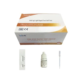 Autoteste de teste rápido IgG/IgM do vírus da hepatite A
