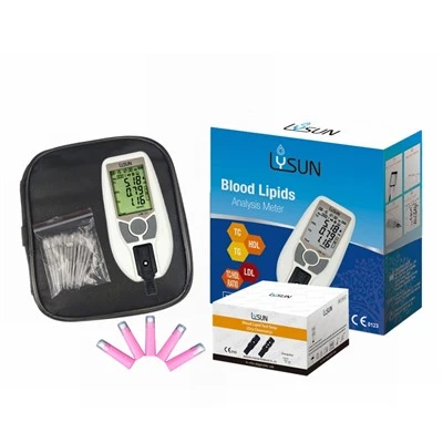Hangzhou Lysun LPM-101 Medidor de análise de lipídios no sangue Kit de teste de colesterol