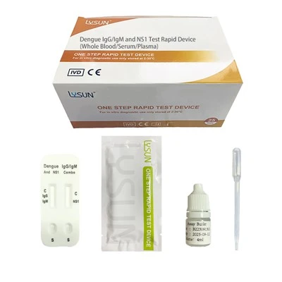 Lysun One Step Medical Diagnostic Rapid Test Dengue/HIV/HCV/Syphilis/Hpylori/Malária Rapid Test Kits
